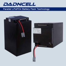 DADNCELL 72V 52Ah Modular (دعم 10 وحدات 520Ah بالتوازي) حزمة بطارية LiFePO4 للسيارات