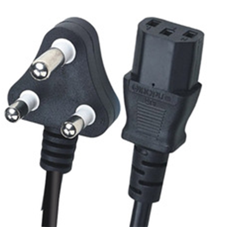 brazil c13 kettle power cord 3 prong CEE7/7 power plug to IEC-60320-C13ac extension kettle power cord