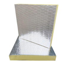 Aluminium Foil Sound Absorption Rock Wool Board