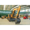 Excavator 6 tons crawler steel track