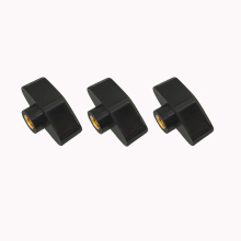 Wholesale Nylon Bakelite Black Plastic Handles and Knobs with Brass Screws