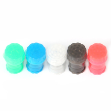 36mm diameter plastic manual tobacco grinder small cylindrical tobacco grinder