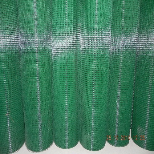 Prezzo a basso prezzo 6 Fence a maglie saldinata 4x4 Mesh filo saldato rivestito in PVC verde