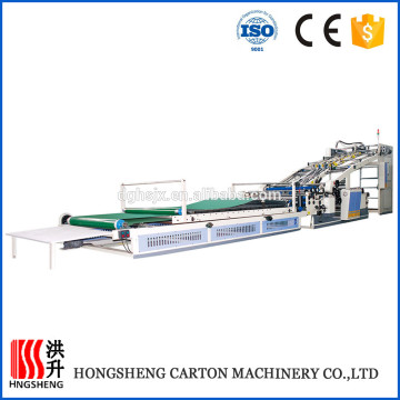 corrugated box folding gluing machine