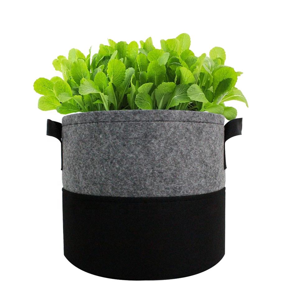 2 gallon 3 gallon 5 gallon 7 gallon 10 gallon  Planter Grow Bags Pots Garden Potato Felt Fabric Plant Grow Bags