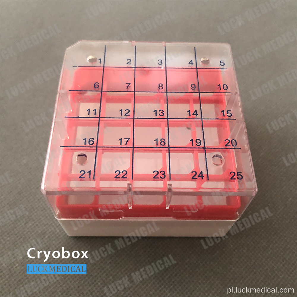 1,8 ml Cryotube Box 25 miejsce