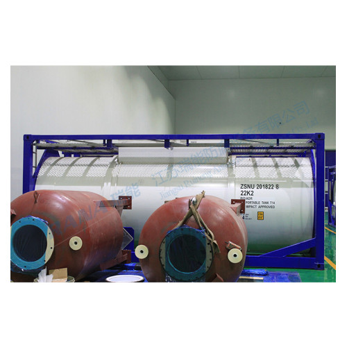 Lined Tetrafluoroplastic semiconductor aqueous ammonia tank