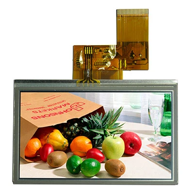 Car Backup Monitor 4.3 Inch 480X272 TFT LCD Screen High Brightness