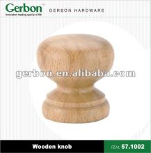 Wooden knob for furniture hardware