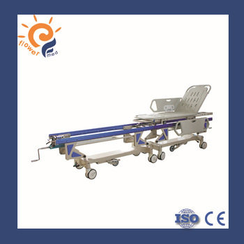 China supplier operating room connecting stretcher trolley