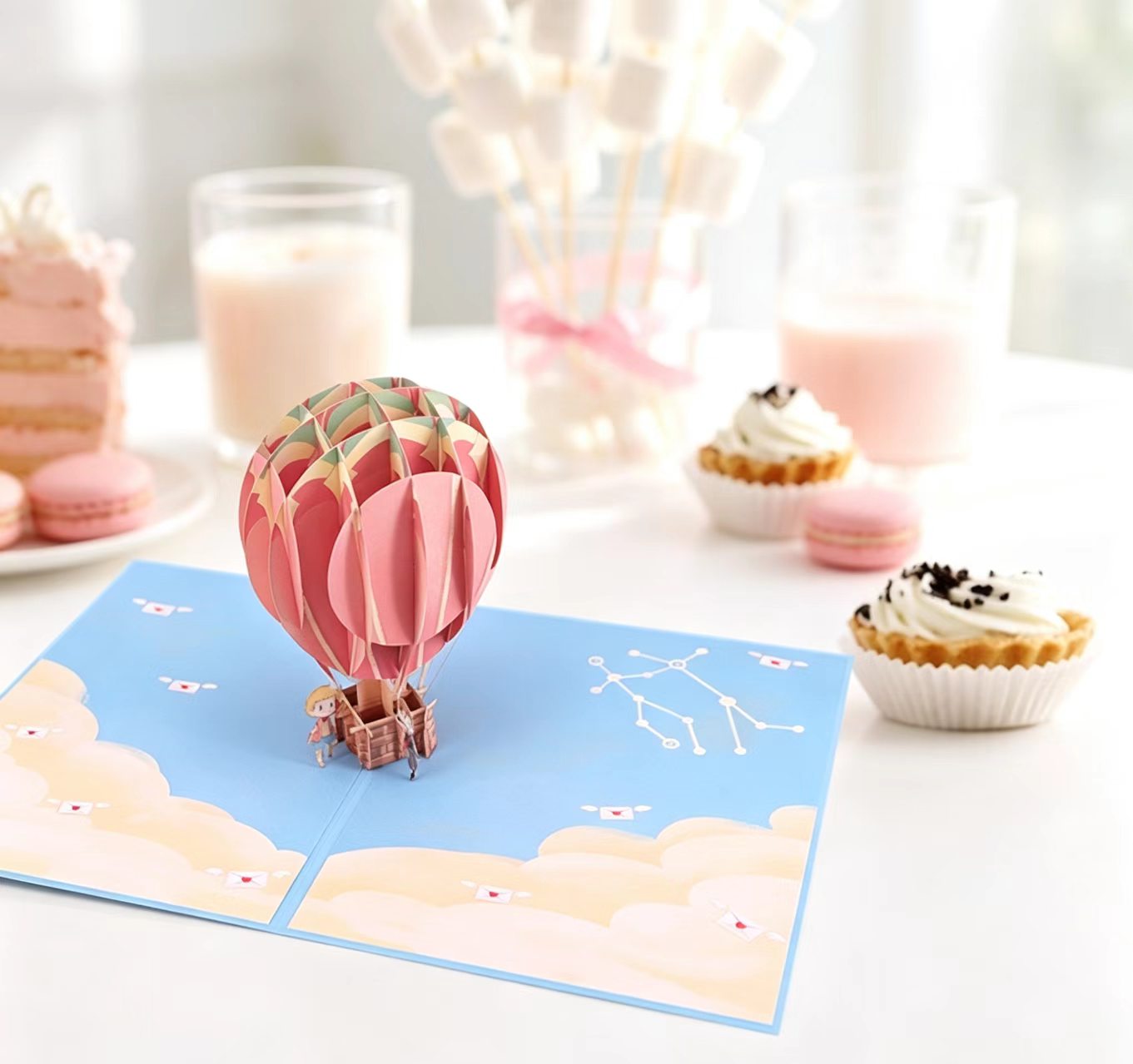 Wyskakująca karta z okazji urodzin Happy birthday pop up card