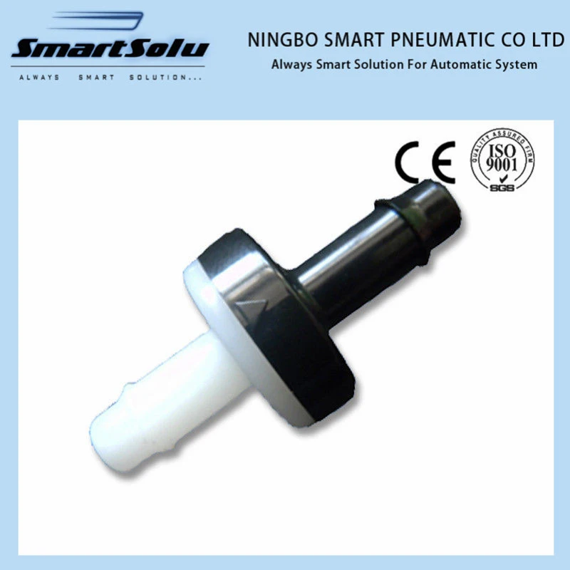 Plastic Check Valves with PA66 and Viton for Hho Generator