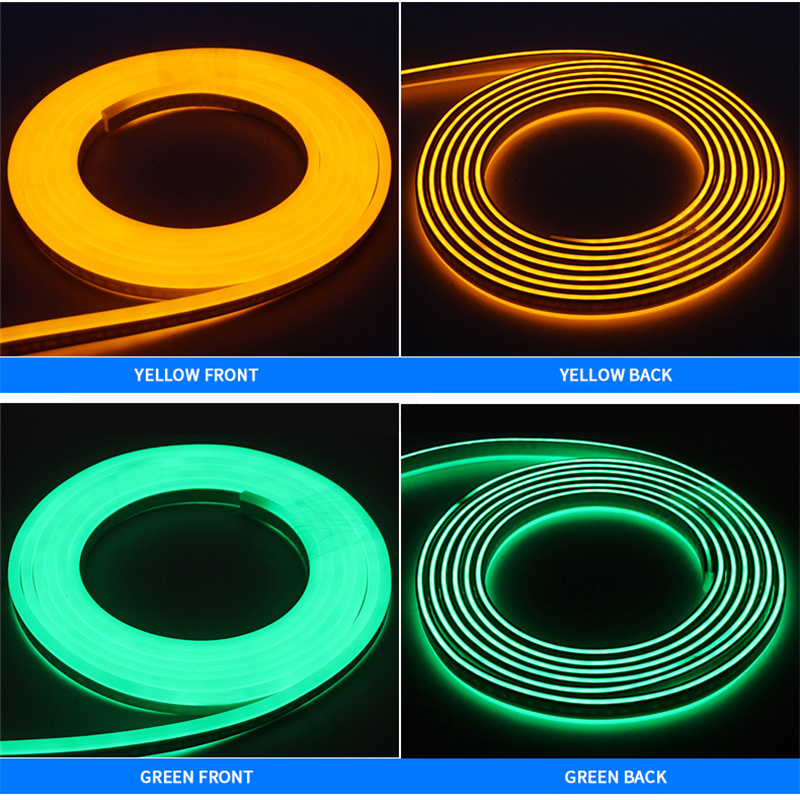 220v Neon Rope Lights IP67 Waterproof 5050 Indoor Outdoor Lighting Smart Rgb Neon Led Rope Light Strip