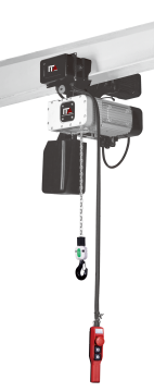 European type electric chain hoist with trolley