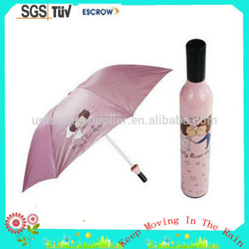 pink cartoon American cartoon umbrella bottle umbrella wine umbrella