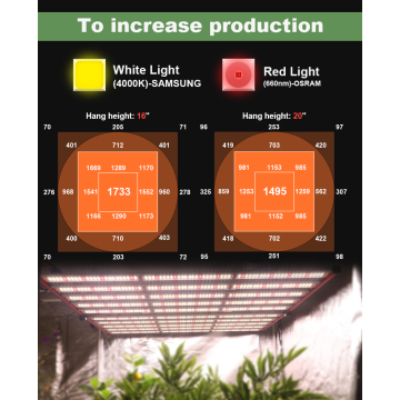 Aglex Full Spectrum LED Grow Light 1000W