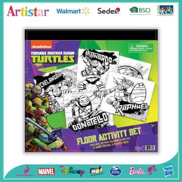 TURTLES activity coloring set