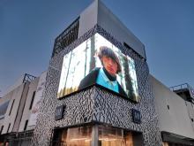 Right angle Outdoor LED Billboard