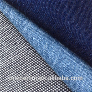 Stretch cotton weft denim fabric raw denim fabric