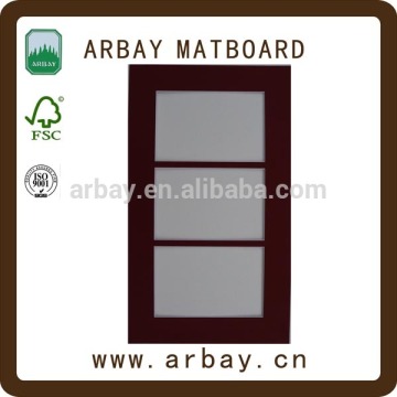 Wholesale 8ply white core photo mounting board passepartout board game mat