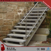 Outdoor and indoor g603 granite polished self-adhesive stair treads cover