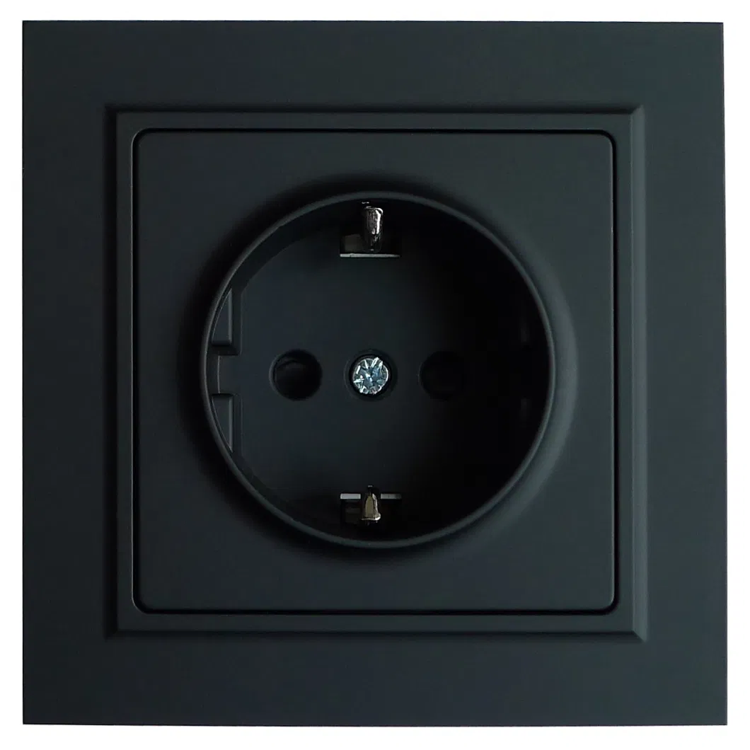 Розетка 10А Российская без заземляющего устройства Белая