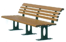 Eco Customized Waterproof Wood Plasitc Composite Bench WPC Garden Bench WPC Plastic Bench