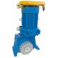 Geared Escalator Driving Machine/ Traction Machine for Escalator ET160-III, Escalator Spare Part