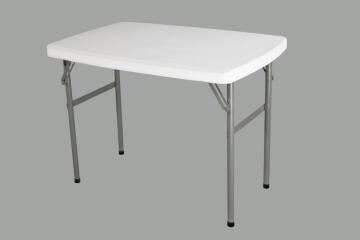 Small student personal HDPE folding table