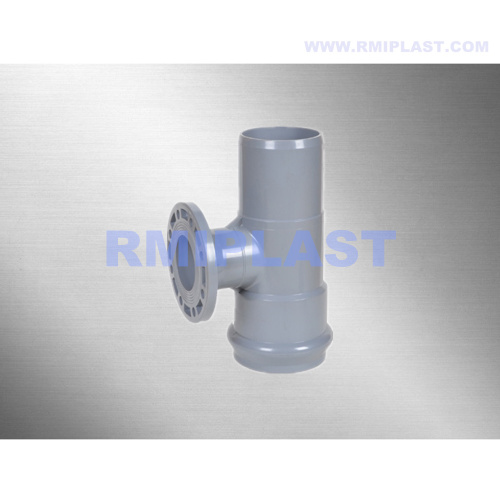 Ring spigot ile pvc flanşlı tişört