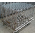 Welded Storage Metal Pallet Cage with Wheel