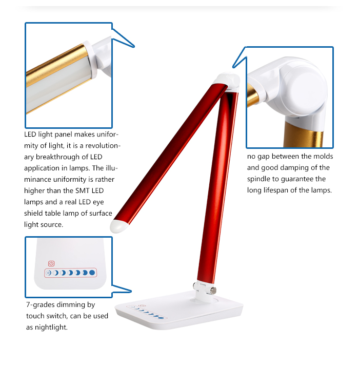 led reading lamp