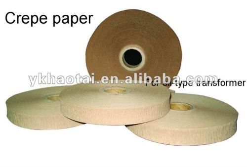 Crepe paper for Electrical insulation