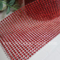 La maille acrylique de diamant de 4.65 &quot;x10 Yard enveloppe le ruban de coupe de strass pour l&#39;artisanat de fleur