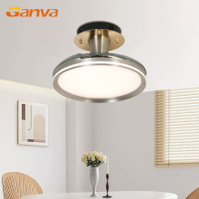 Ganva Easy Install Aluminum Housing Ceiling Fan Light