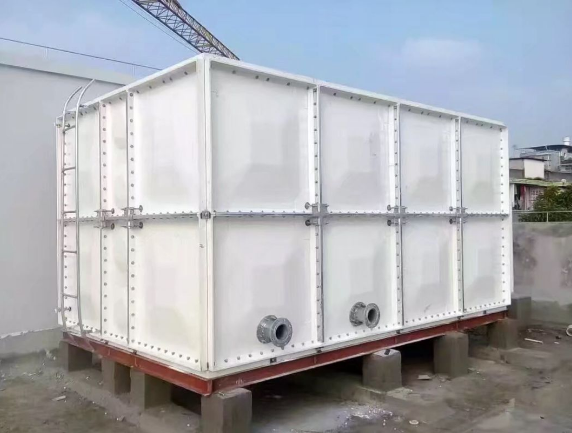 10000 lít 2000 lít 30m3 sợi thủy tinh có thể thu gọn bể thực phẩm cấp nước GRP MODULAR TOBLE