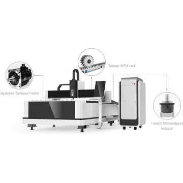 Máquina de corte de metal a laser de fibra