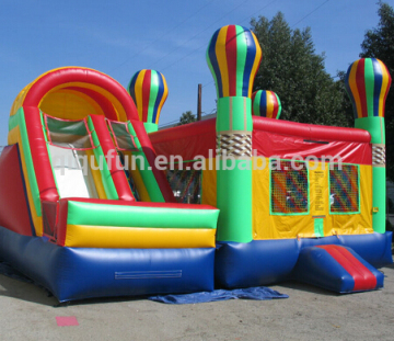 crazy splash amazing inflatable combo slide,inflatable bouncer slide S41