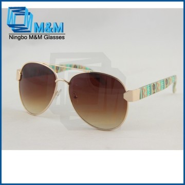 2014 New Design Metal Mirror Sunglasses