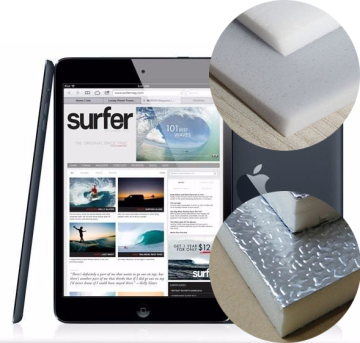 Electronic Gadgets Sound Absorption Foam Fire Retardant Materials