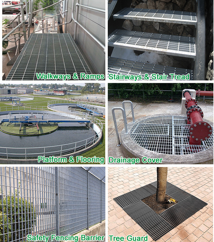 steel grating application