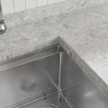 23x19x9 Brush Apartment Size Kitchen Sink