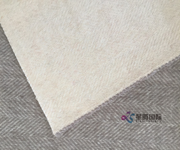 new products double faced sided woolen wool fabric