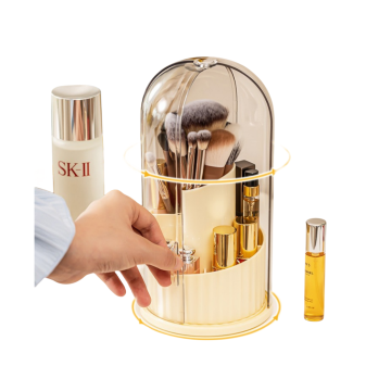 Makeup Organizer Storge Box Travel Makeup Brush Holder Rotating Makeup Organizer Cosmetic Box