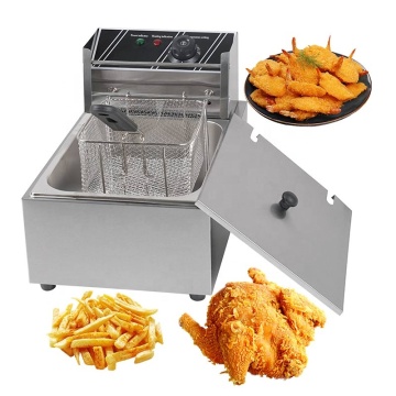 French Fries & Corndog Double Fryer - Fish and Chip Machine