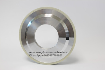 Cylindrical diamond grinding wheel for PCD reamers grinding