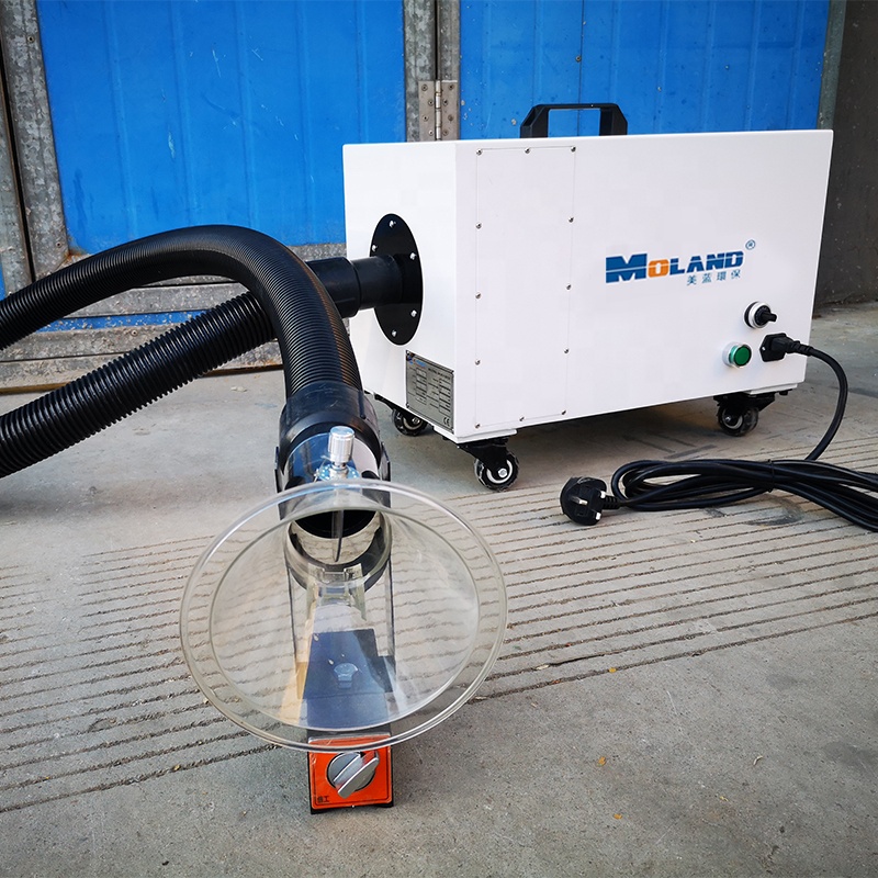 Mobile welding smoke purifier