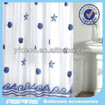 2014 PEVA printing M&M shower curtain