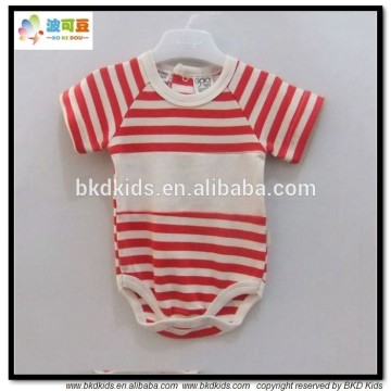 BKD 2015 GOTS certificate organic cotton newborn infant bodysuit