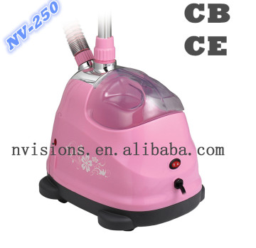 homing using adjustable garment steamer easy to hang easy to move